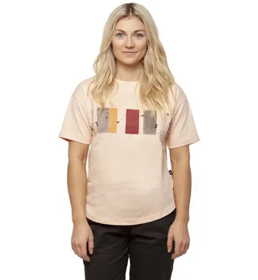 Leoben Rainbow - T-shirt - donna Light Pink