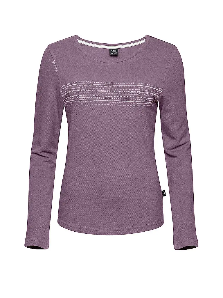 Maglietta da arrampicata da donna Dalmazia Ornament bacca | 36