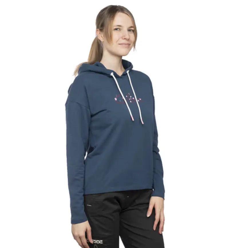 Mondsee 2.0 W - felpa con cappuccio - donna Blue