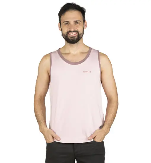 Palau Carabiner Logo M - top - uomo Dark Pink