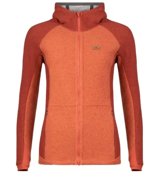 Roys Peak W - felpa in pile - donna Orange
