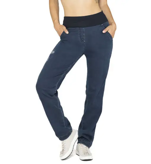 Sandra 3 0 Denim W - pantaloni arrampicata - donna Blue