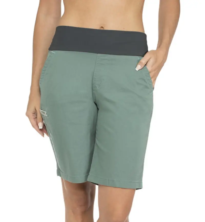 Sandra 3.0 - pantaloni corti arrampicata - donna Green