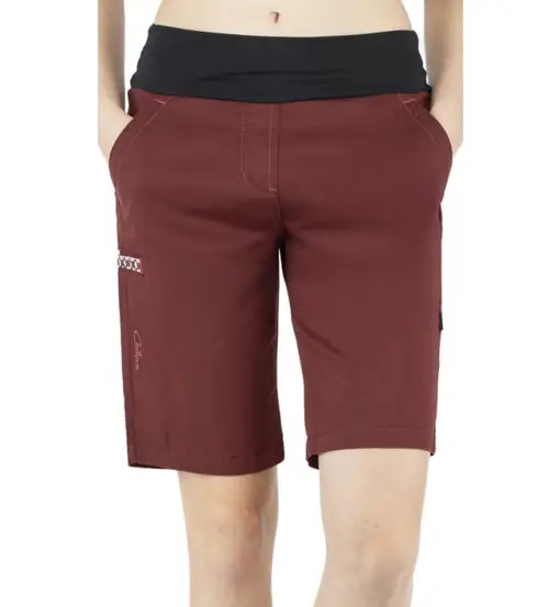 Sandra 3 0 W - pantaloni corti arrampicata - donna Red