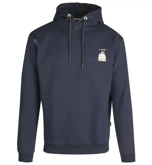 Sapporo E-Ciao - felpa con cappuccio - uomo Blue