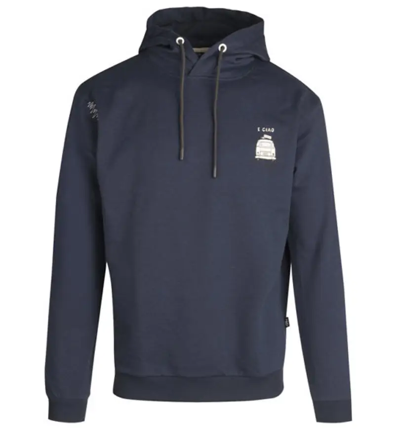 Sapporo E-Ciao - felpa con cappuccio - uomo Blue