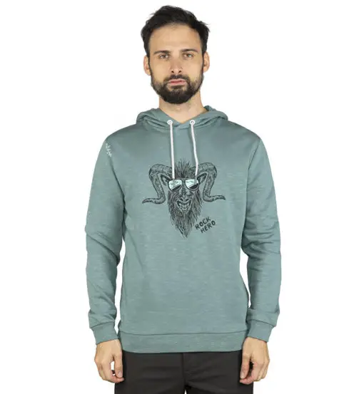 Sapporo Rock Hero - felpa con cappuccio - uomo Blue