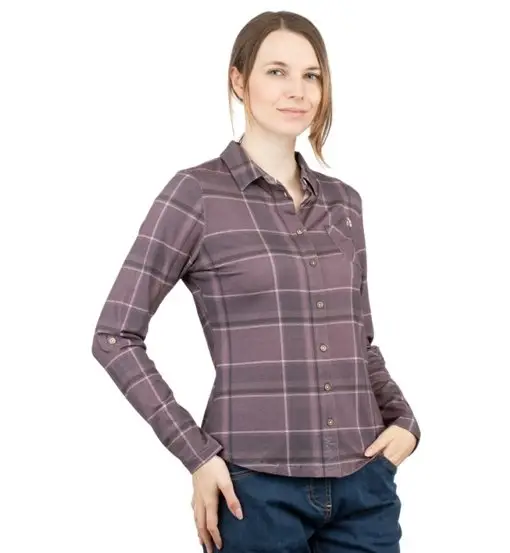 Similaun 2.0 W - camicia maniche lunghe - donna Dark Violet