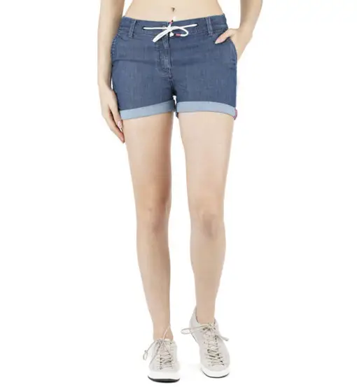 Summer Splash W - pantaloni corti arrampicata - donna Blue