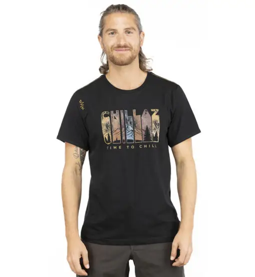 Chillaz Time To Chill - T-shirt - uomo Black