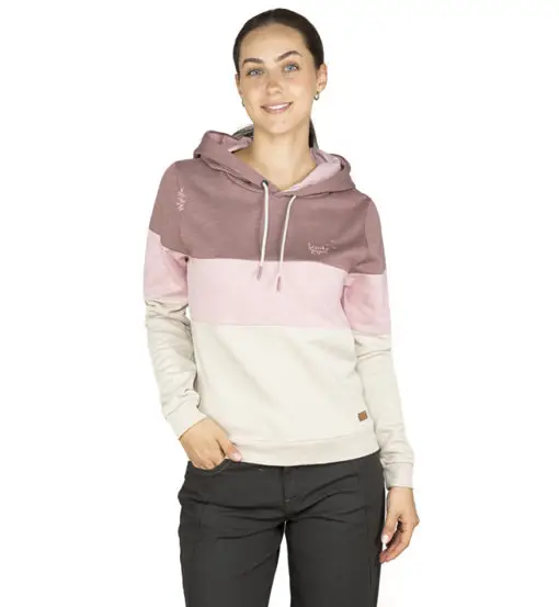 Walchsee Search Respect W - felpa con cappuccio - donna Red