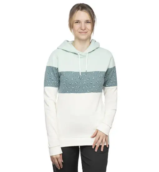 Walchsee W - felpa con cappuccio - donna Light Green