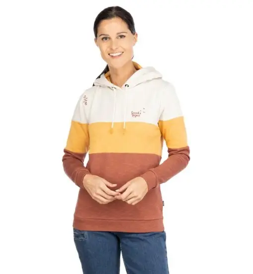 Walchsee W - felpa in pile - donna Dark Red