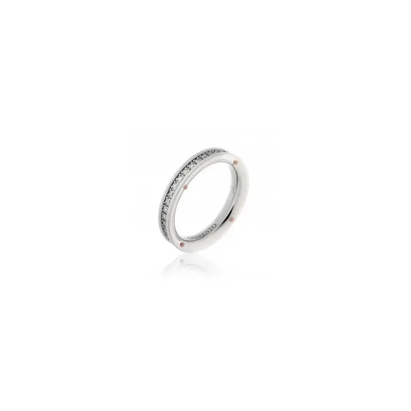 Anello Chimento Oro Bianco E Diamanti 1A08483B15140 - Chimento
