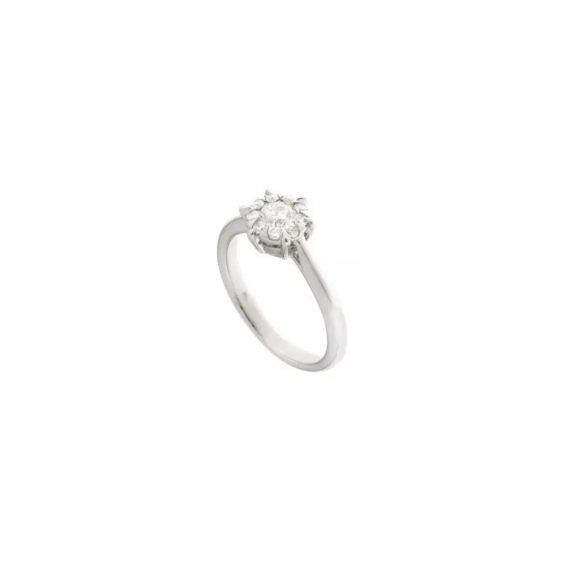 Anello Chimento Oro Bianco E Diamanti - Donna - Chimento