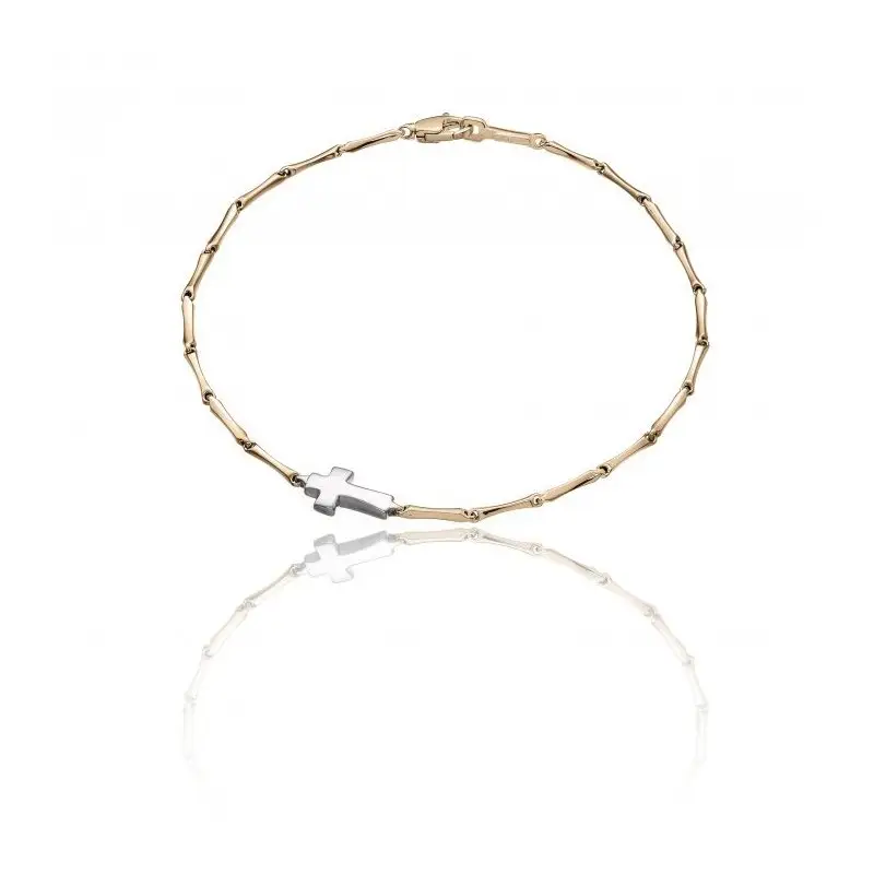 Bracciale Chimento - Oro Bicolore - Bamboo Shine