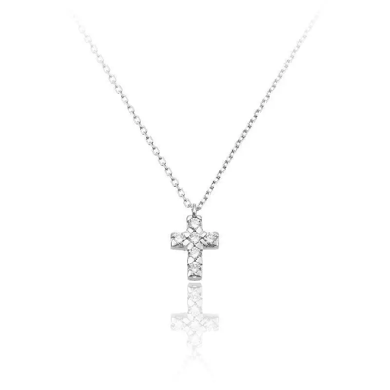 Pendente Con Catena Croce Love In - Chimento