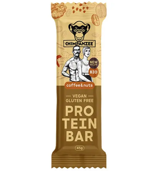 Coffee & Nuts - barretta proteica Brown