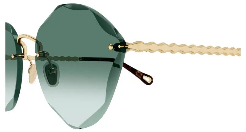 Chloé Occhiali da sole Donna Oro 875236 miniatura 2