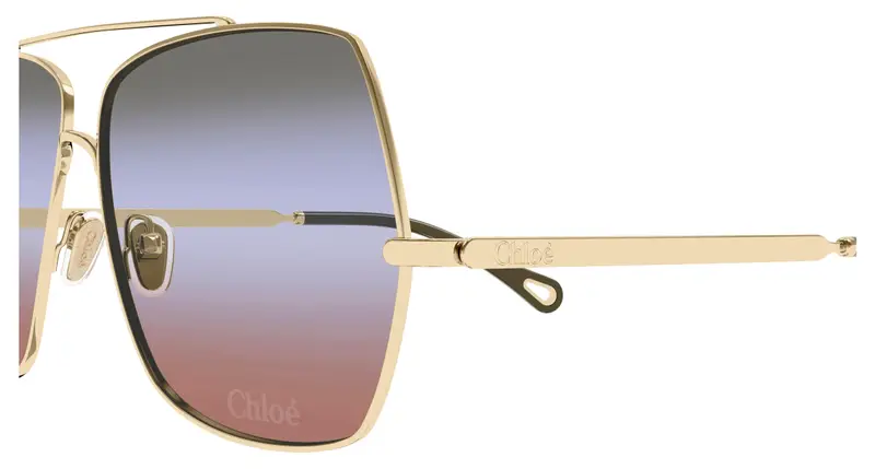 CHLOE' Occhiali da sole Donna Oro 876711 miniatura 2