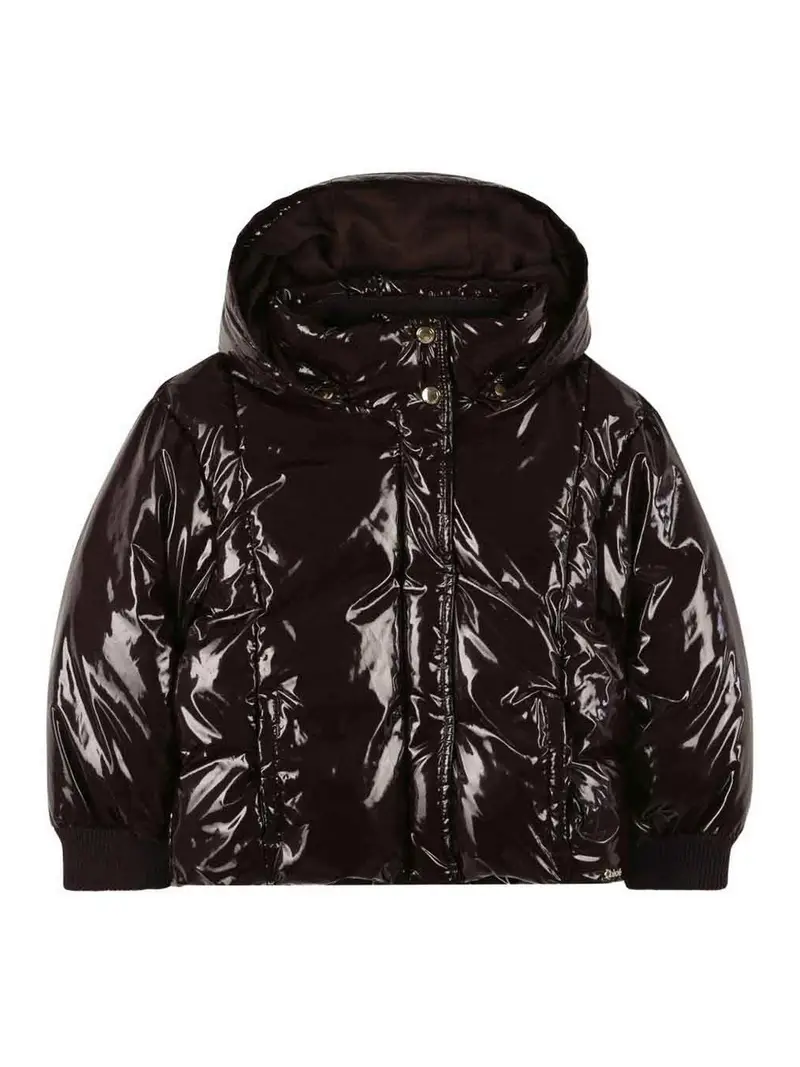 Bomber Lucido Rosso Scuro