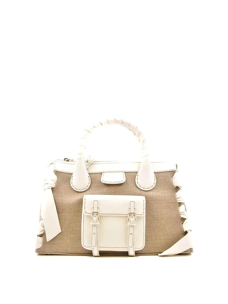 Borsa in pelle Bianco