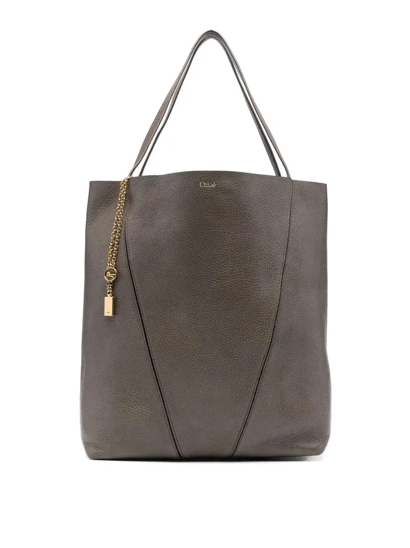 Borsa Tote L Grigio