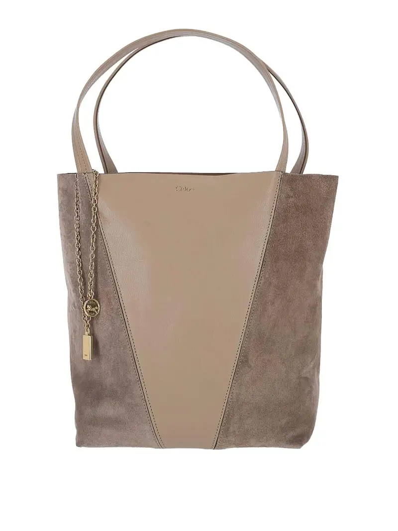 Borsa Tote Marrone