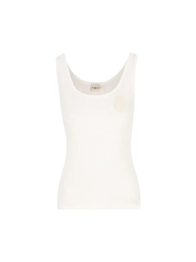 Canotta In Cotone BIANCO