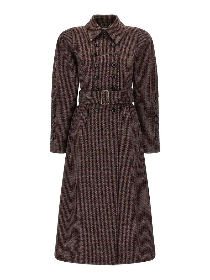 Cappotto Doppiopetto Marrone