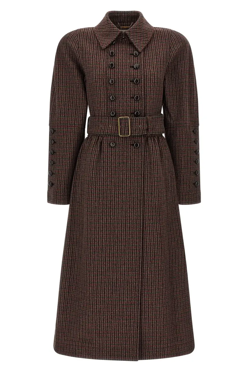 Cappotto Doppiopetto Marrone