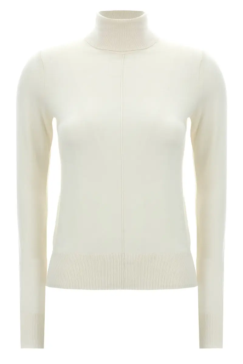 Dolcevita Ricamo Logo Bianco