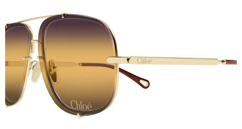CHLOE' Occhiali da sole Donna Giallo 3408349 miniatura 3