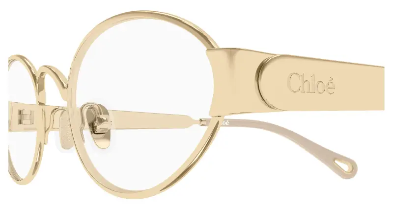 Donna Chloé CH0355O 001 Montature da vista Metallo Oro Trasparente Rotonda miniatura 3