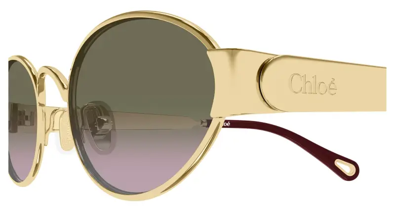 CHLOE' Occhiali da sole Donna Oro 4306025 miniatura 3