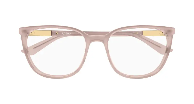 Donna Chloé CH0370OL 004 Montature da vista Acetato Beige Trasparente Cat Eye miniatura 2