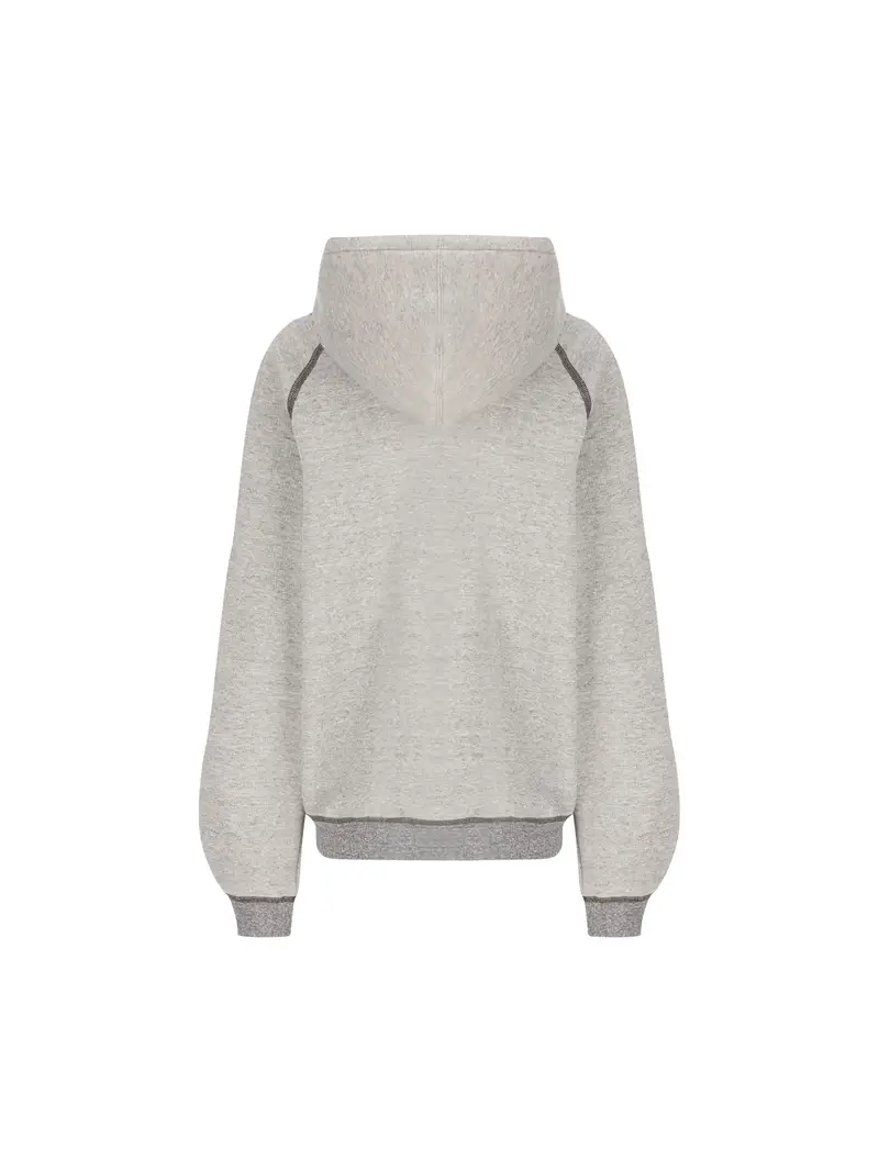 Felpa In Cotone GRIGIO miniatura 2