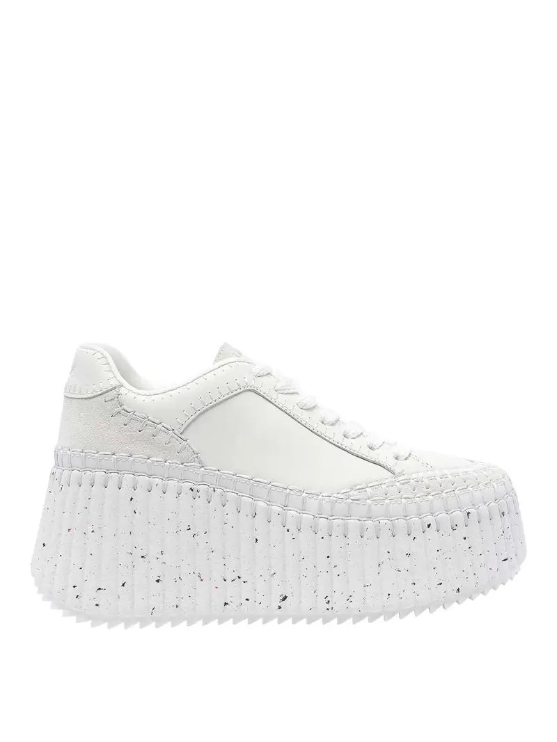 Nama Wedge Sneakers Bianco