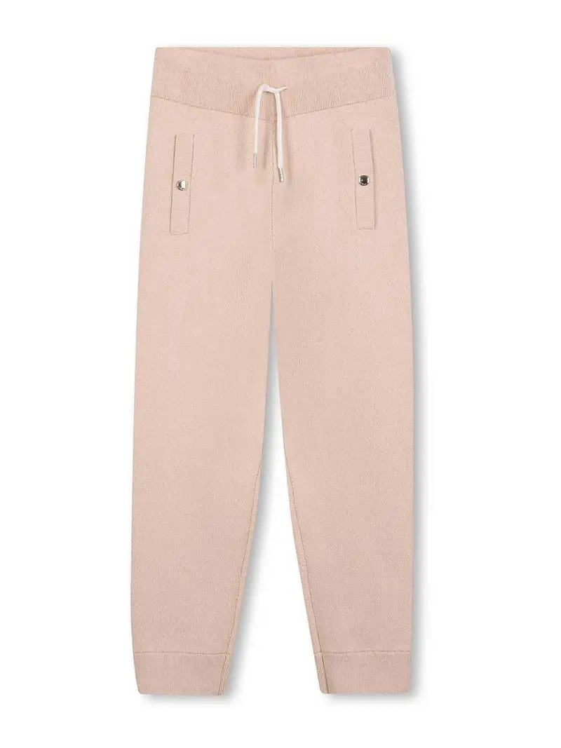 Pantaloni In Lana Beige