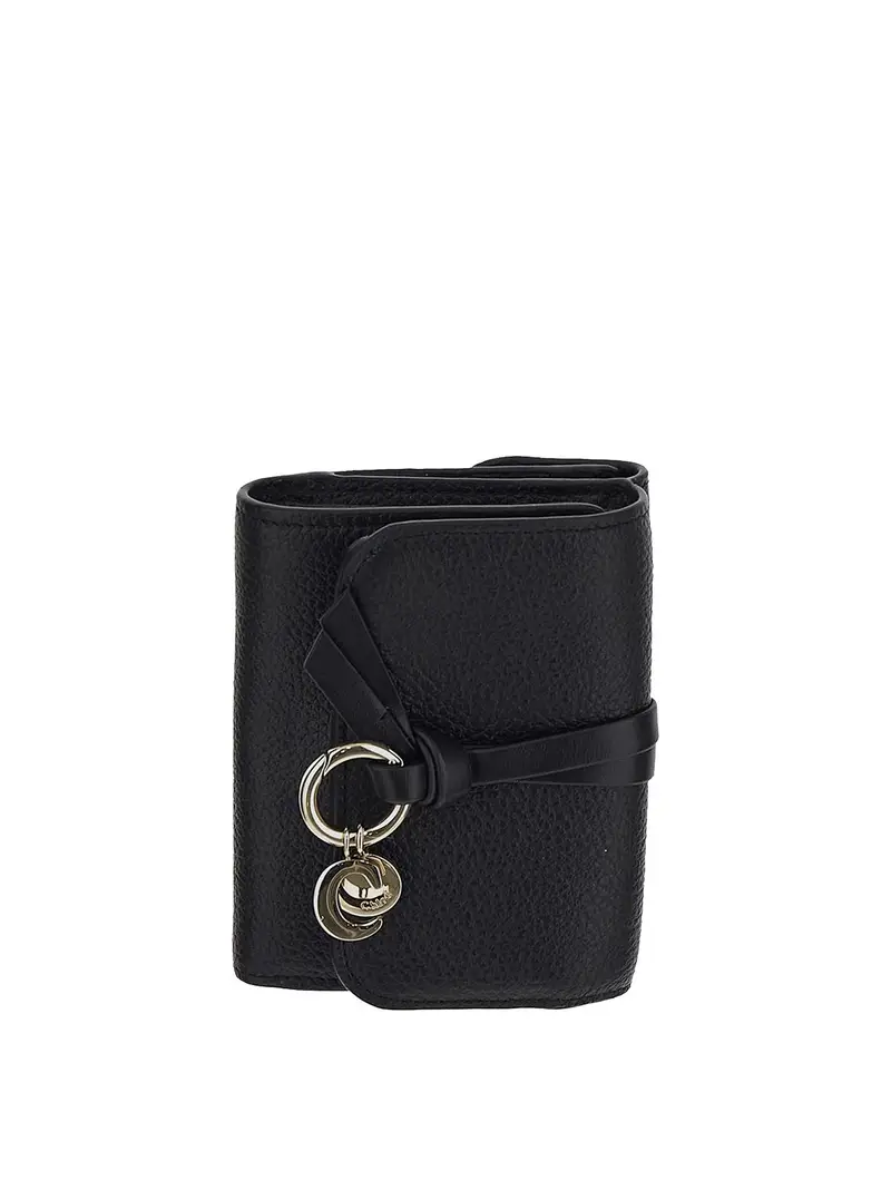 Portafoglio Chlo in pelle Nero