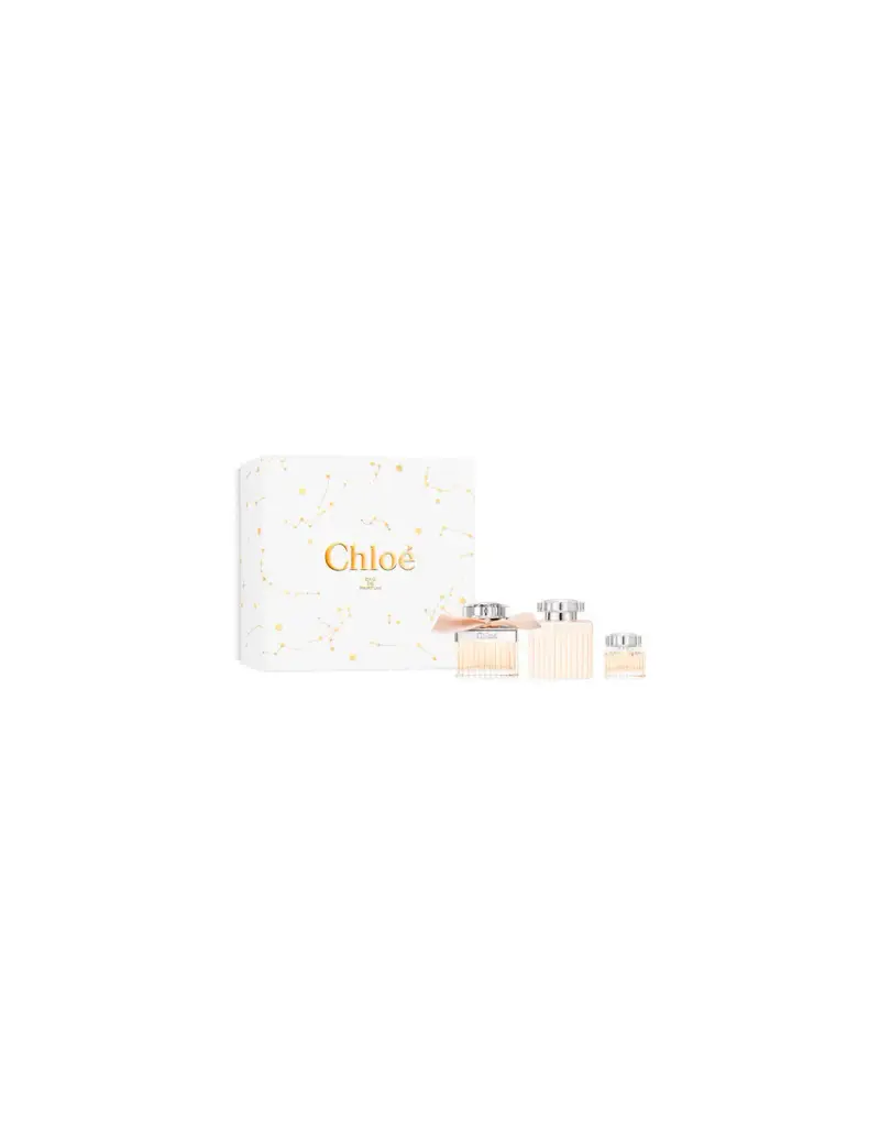 Set Chloe Edp 75 ml Corpo 100 ml Mini 5 ml