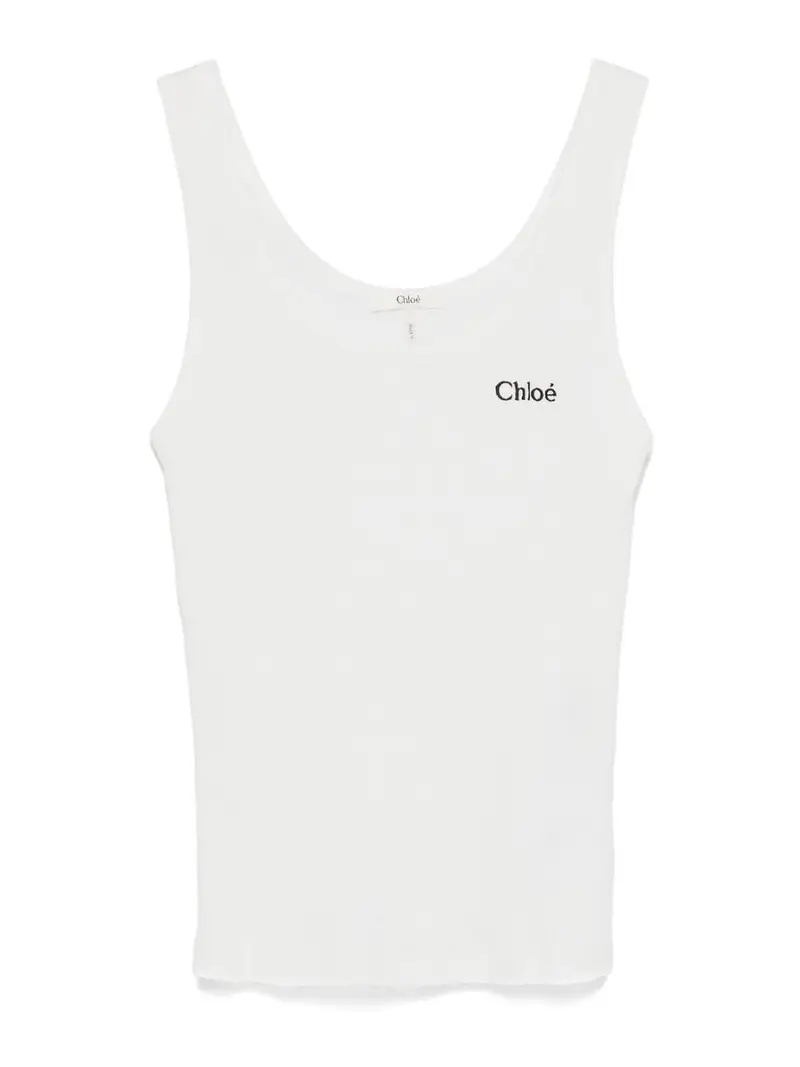 CHLOE' Top Bianco 3264842