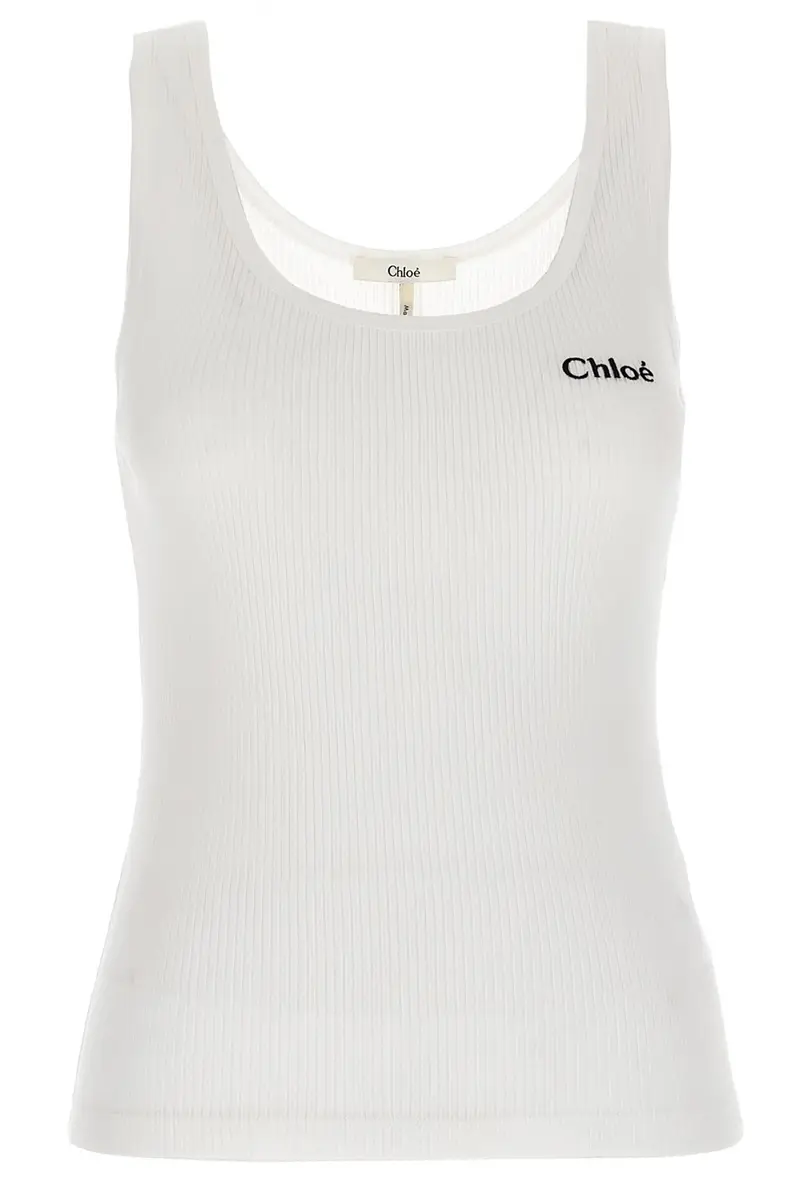 CHLOE' Top Bianco 2545541