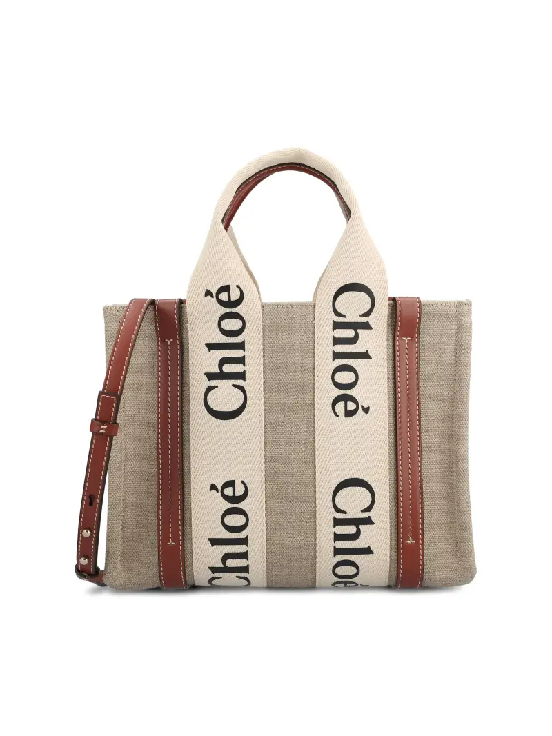 Tote Bag Woody Piccola BEIGE