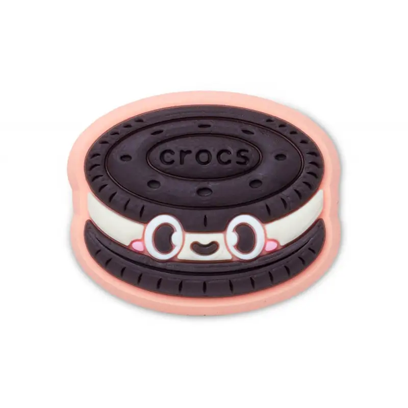 Chocolate cookie with smile