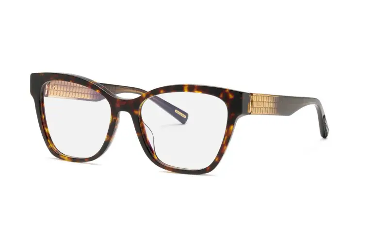 Donna Chopard VCH379M 722 Montature da vista Acetato Havana Squadrata