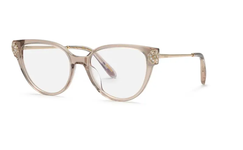 Chopard Montature da vista Donna VCH381S 07T1 in acetato beige a