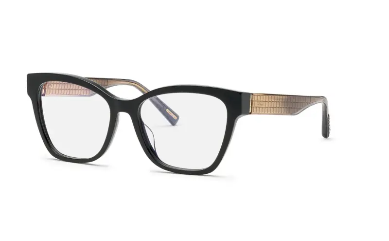 Donna VCH379M 0BLK Montature da vista Acetato Nero Squadrata