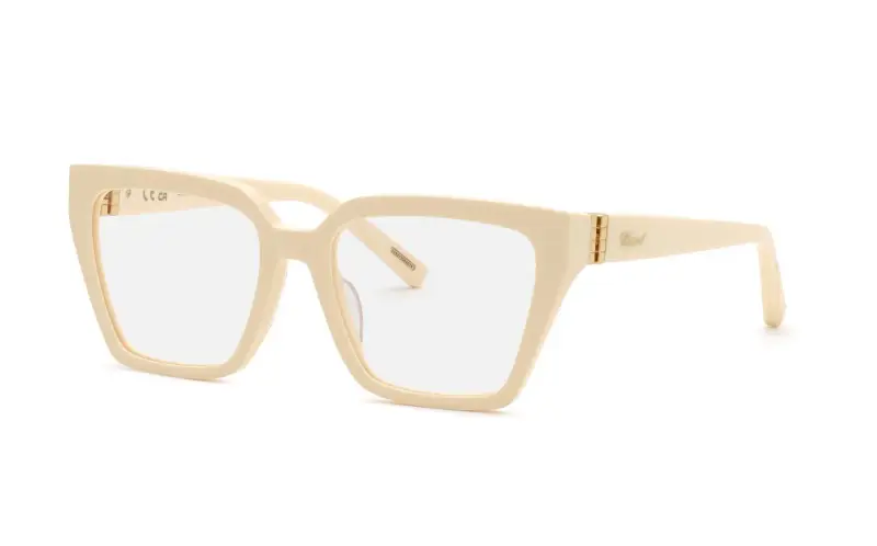 Donna VCH419M 06Y1 Montature da vista Acetato Beige Squadrata Antiriflesso