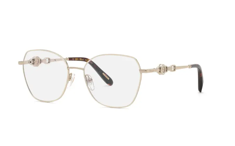 Donna VCHM16S 0SNA Montature da vista Metallo Oro Geometrica